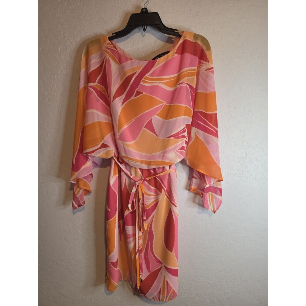 Jessica Howard Womens Chiffon Blouse Dress Sz 10P NWT